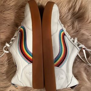 Rainbow Hush Puppies shoes